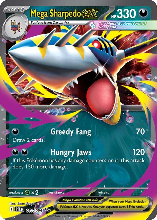 Mega Sharpedo ex - 061/094