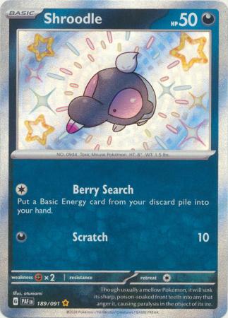 Shroodle Shiny Rare - 189/091