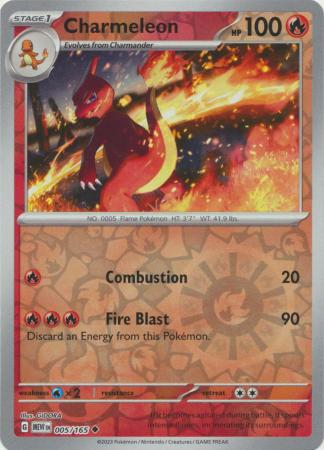 Charmeleon - 5/165 - Reverse