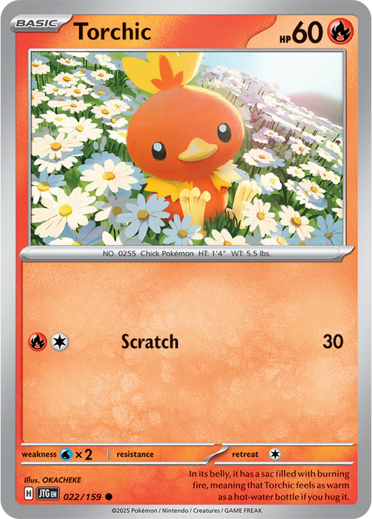 Torchic - 22/159 - Normal