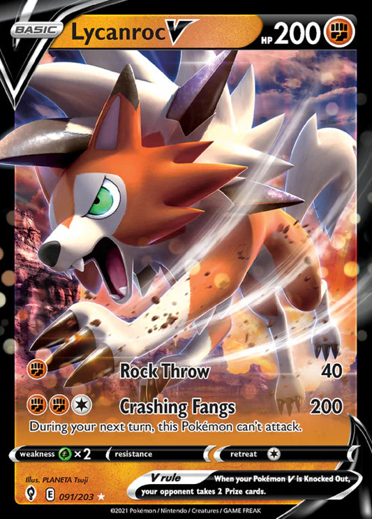 Lycanroc V - 091/203