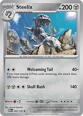 Steelix - 93/132 - Holo