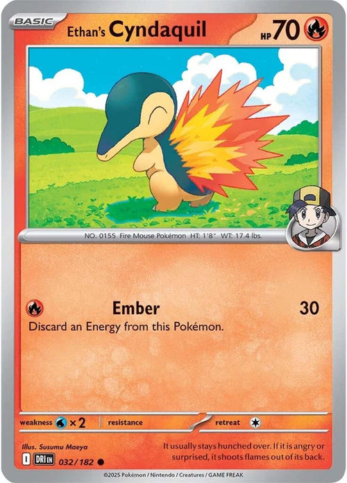 Ethan's Cyndaquil normaal