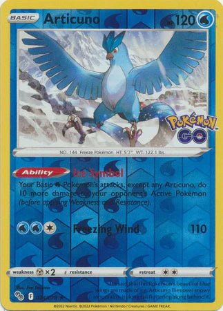 Articuno - 24/78 - Reverse