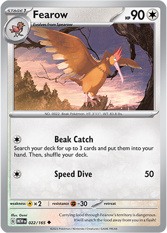 Fearow - 22/165 - Normaal