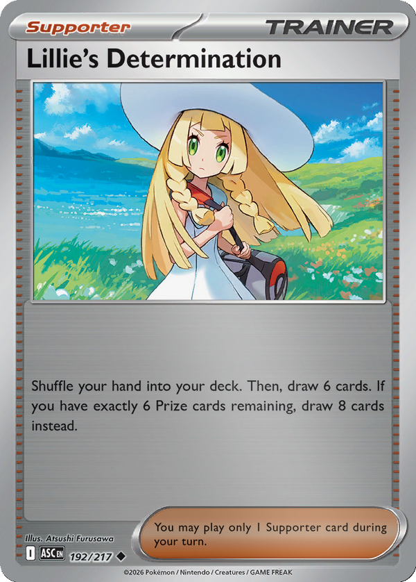 Lillie's vastberadenheid - 192/217 - Reverse Holo