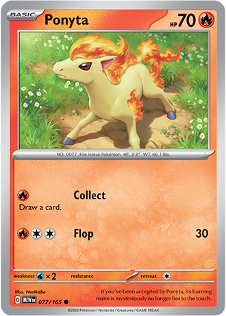 Ponyta - 77/165 - Normaal