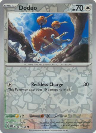 Doduo - 84/165 - Reverse