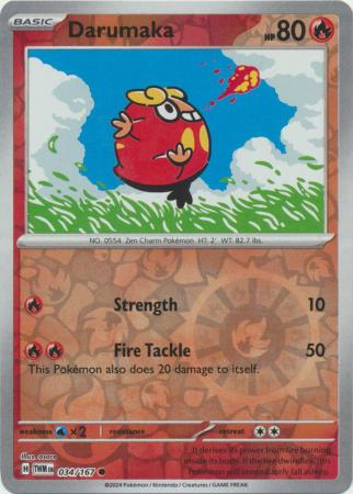 Darumaka - 34/167 - Reverse