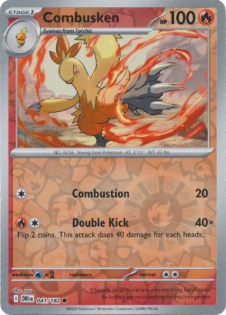 Combusken - 41/182 - Reverse