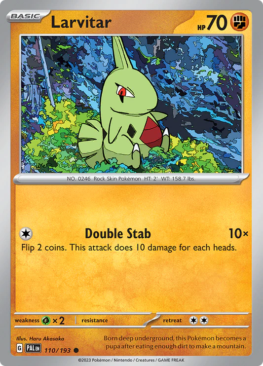 Larvitar - 110/193 - Normaal