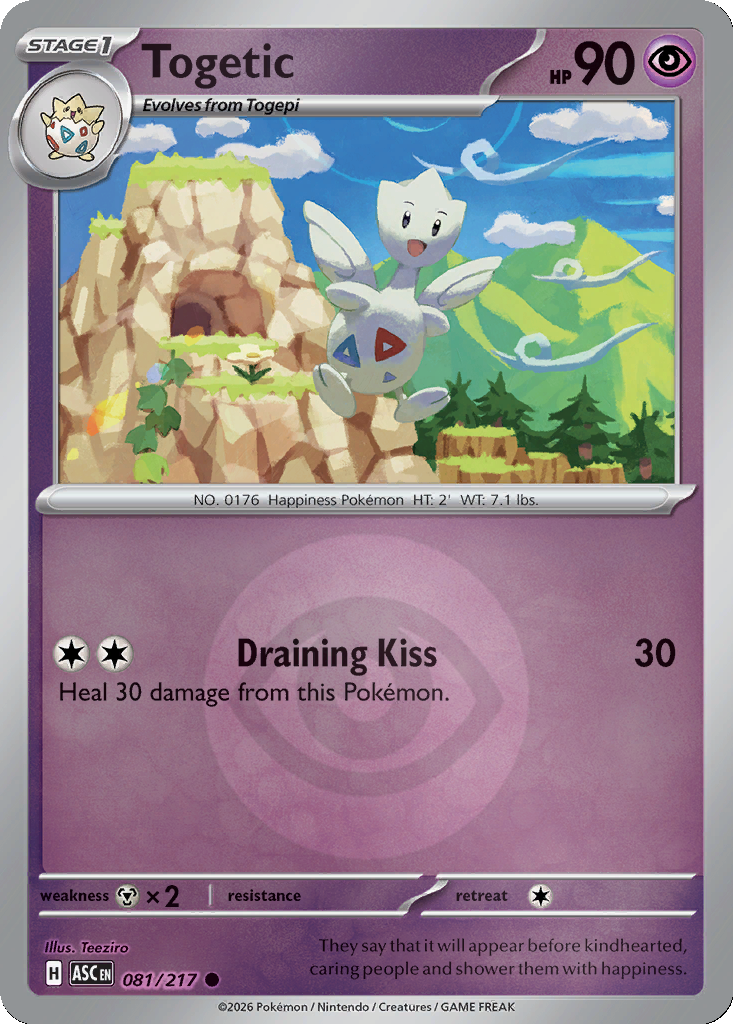 Togetic - 81/217 - Reverse Holo