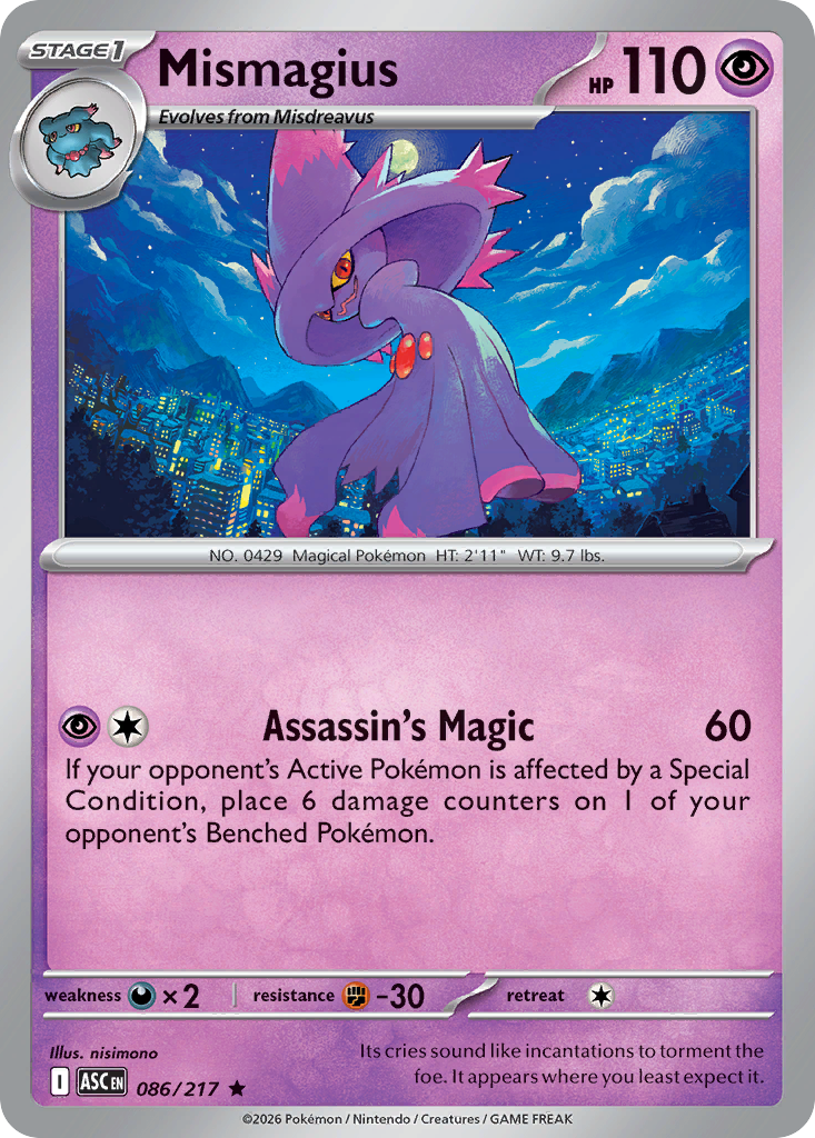 Mismagius - 86/217 - Holo