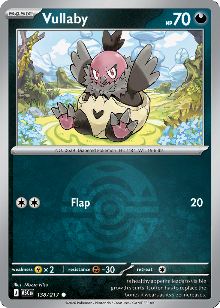 Vullaby - 138/217 - Dusk Ball Holo