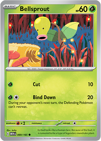 Bellsprout - 69/165 - Normal