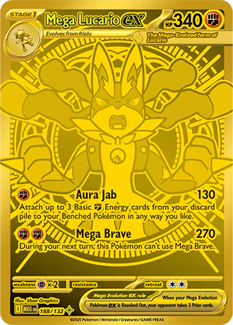 Mega Lucario ex - 188/132