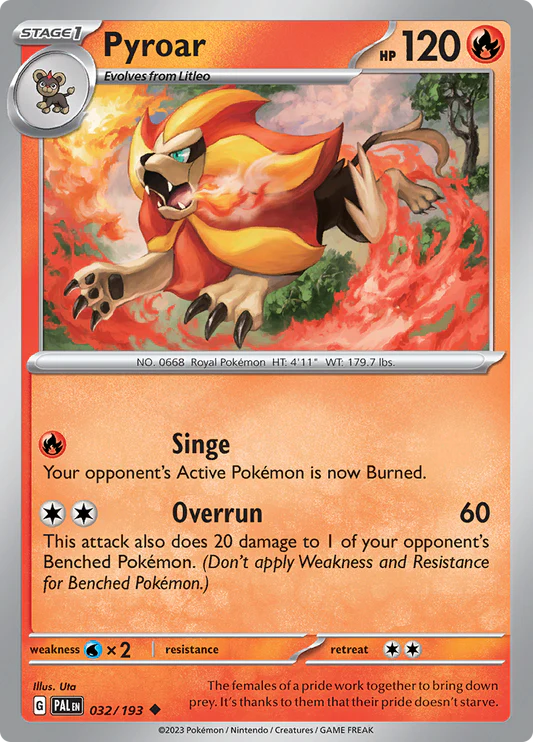 Pyroar - 32/193 - Normal