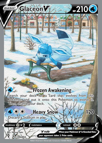Glaceon V - 175/203