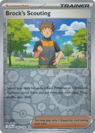 Brock's Scouting - 146/159 - Reverse