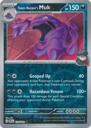 Team Rocket's Muk - 124/182 - Reverse