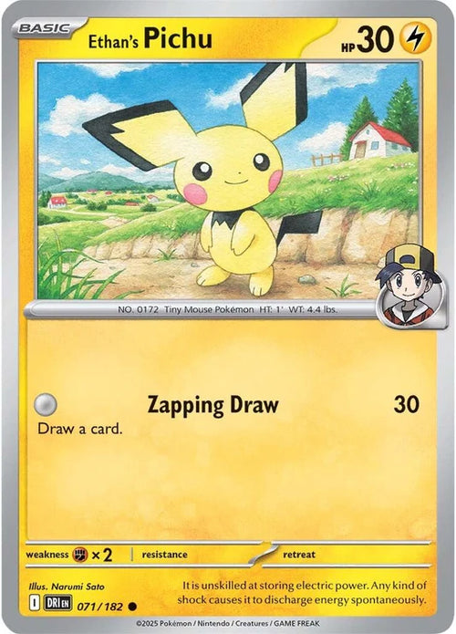 Ethan's Pichu normaal
