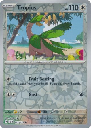 Tropius - 123/159 - Reverse