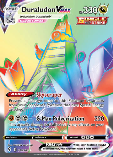 Duraludon VMAX - 219/203 - Rainbow Rare