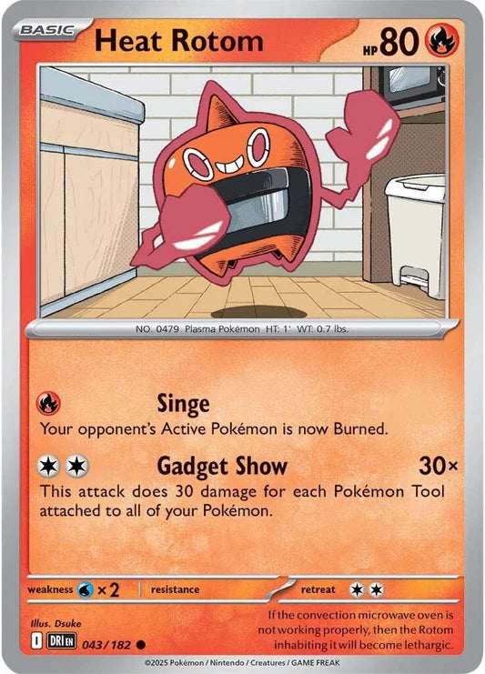 Heat Rotom - 43/182 - Normaal