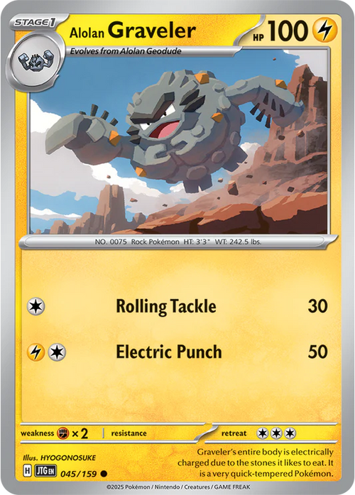 Alolan Graveler Normaal