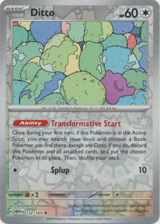 Ditto - 132/165 - Reverse