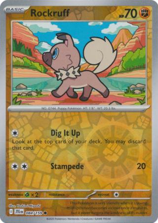 Rockruff - 84/159 - Reverse