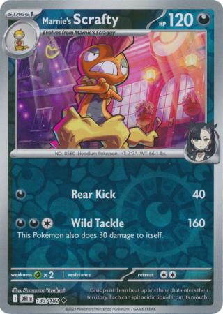 Marnie's Scrafty - 133/182 - Reverse