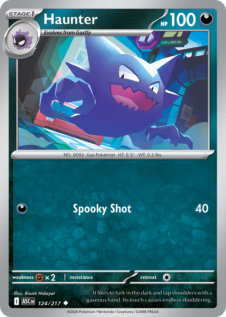 Haunter - 124/217 - Normaal