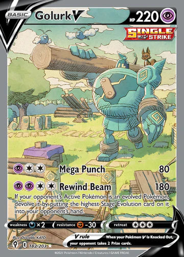 Golurk V - 182/203