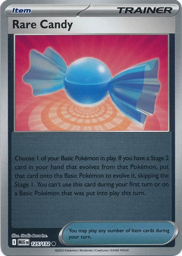 Rare Candy - 125/132 - Reverse