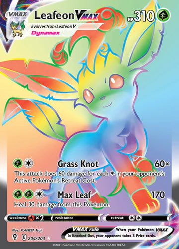 Leafeon V MAX - 204/203