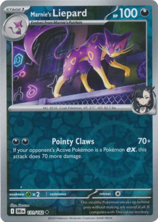 Marnie's Liepard - 131/182 - Reverse