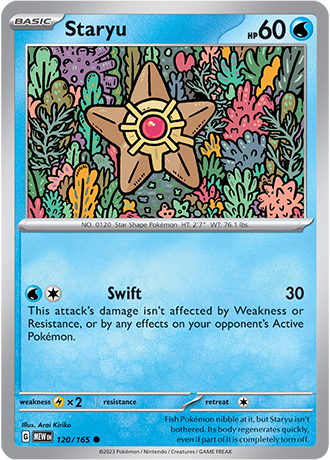 Staryu - 120/165 - Normaal