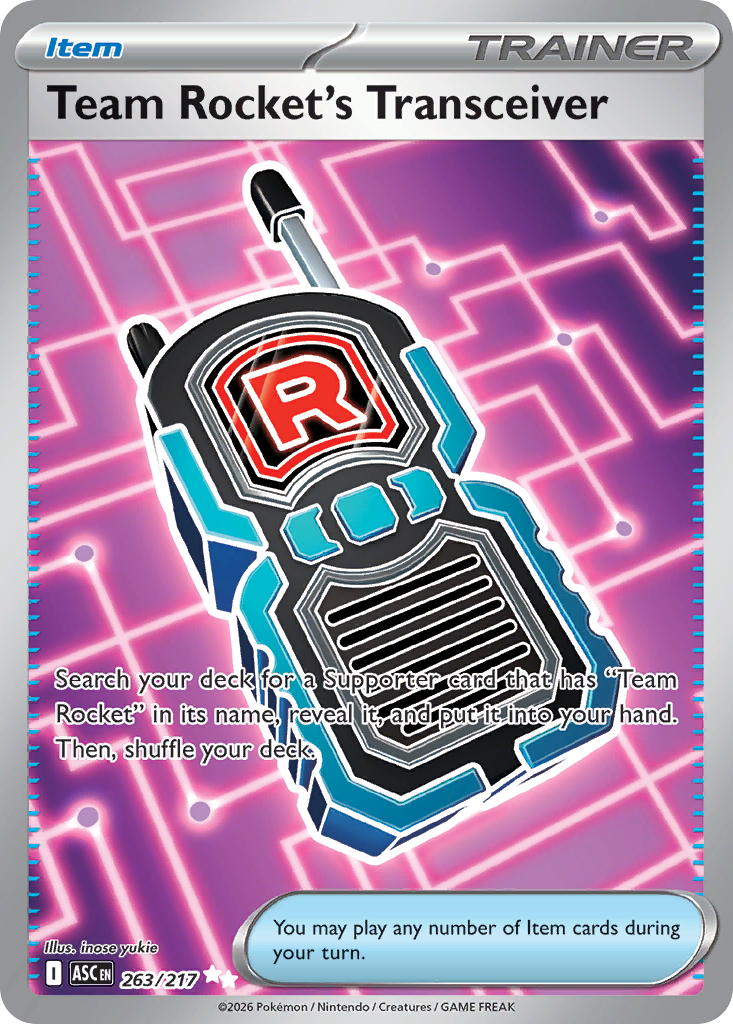 Team Rocket's Transceiver - 263/217 - Holo