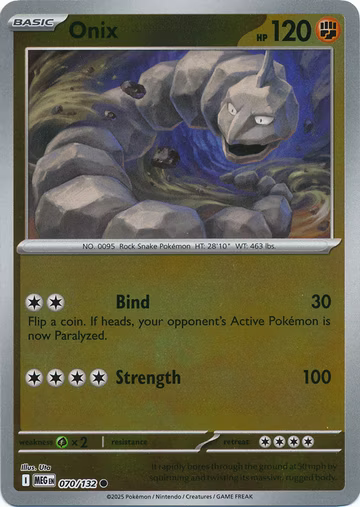 Onix - 70/132 - Reverse