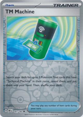 TM Machine - 181/182 - Reverse