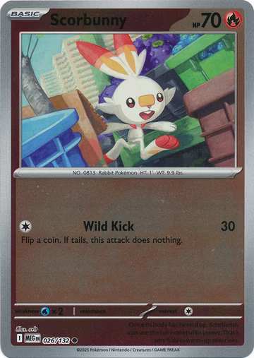 Scorbunny - 26/132 - Reverse