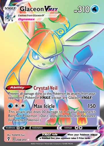 Glaceon V MAX - 208/203