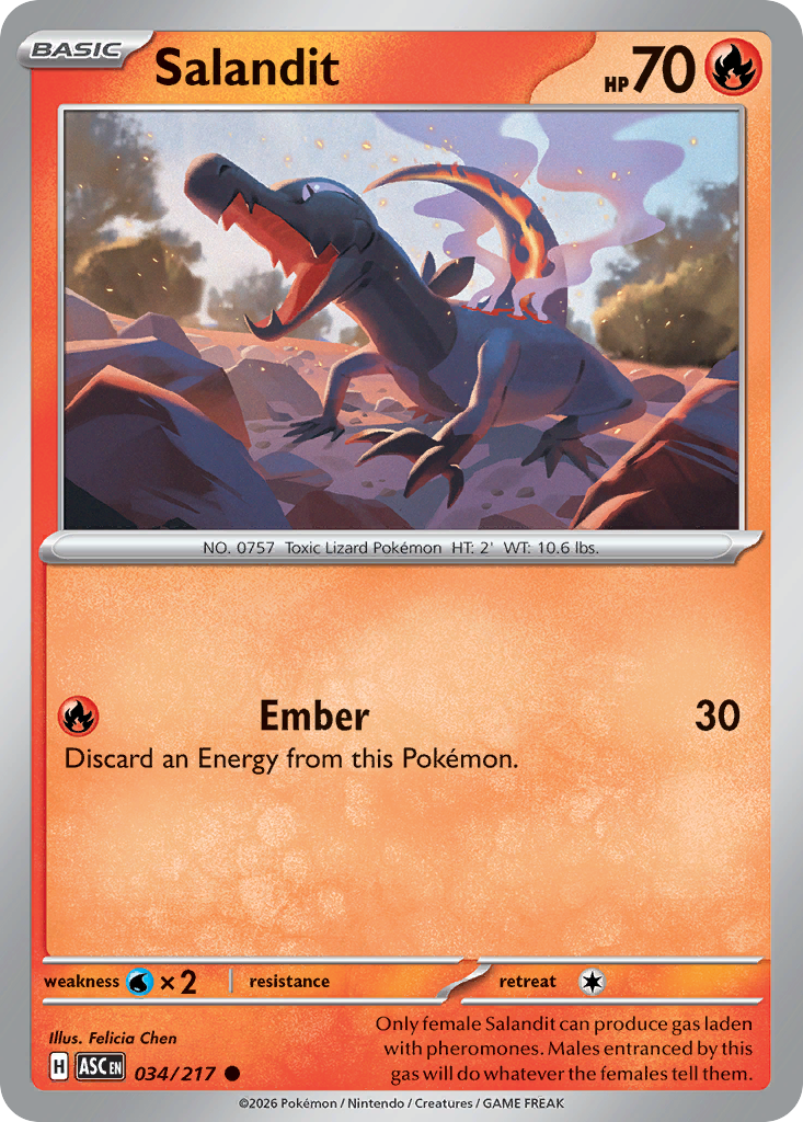 Salandit - 34/217 - Normaal