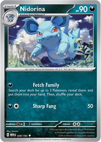 Nidorina - 30/165 - Normal