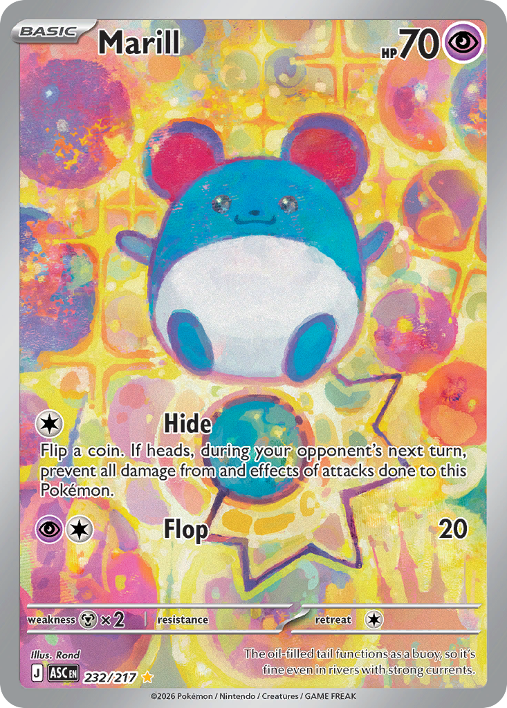 Marill - 232/217 - Holo