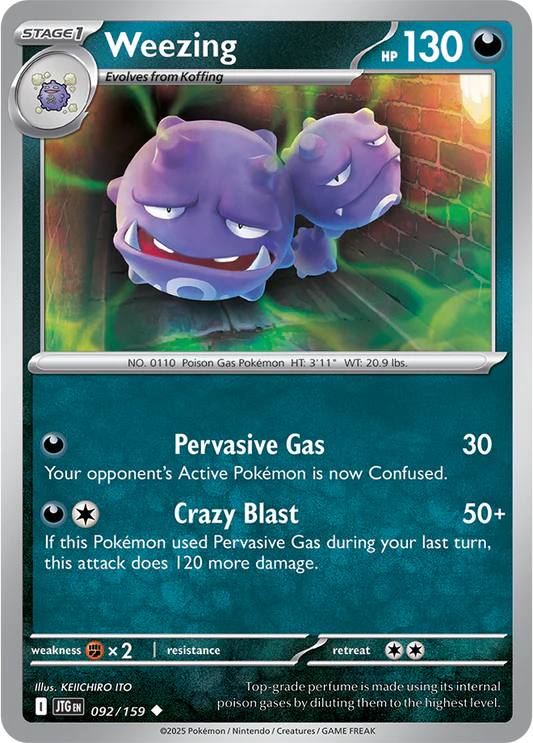 Weezing - 92/159 - Normal