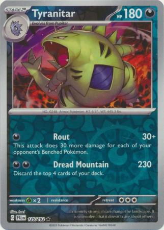 Tyranitar - 135/193 - Reverse
