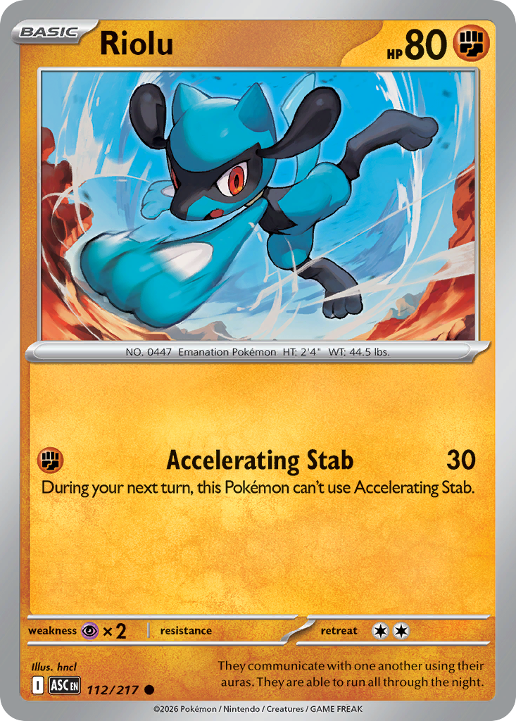Riolu - 112/217 - Normaal