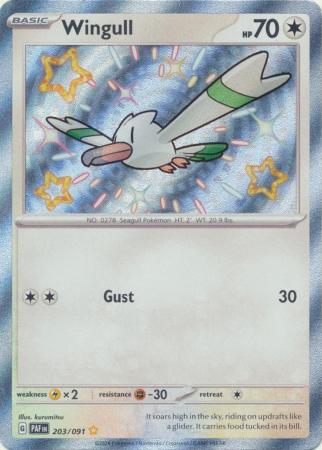 Wingull Shiny Rare - 203/091